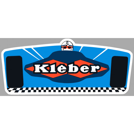 KLEBER laminated decal