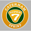 CATERHAM Super 7 SPRINT Sticker vinyle laminé