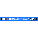 " R " ELF Helmet Visor Sunstrip laminated  decal