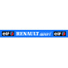 " R " ELF Helmet Visor Sunstrip laminated  decal