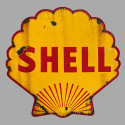 SHELL  Sticker " dessiné vieilli " vinyle laminé