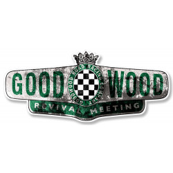 GOODWOOD  Sticker " dessiné vieilli " vinyle laminé