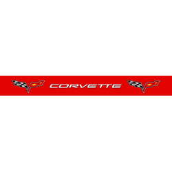 CHEVROLET CORVETTE  Sticker Vsière Casque vinyle laminé