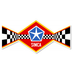 SIMCA Chrysler Laminated decal