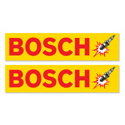 BOSCH laminated decal