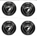 CATERHAM  x 4  Stickers vinyle laminé