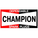 CHAMPION  Sticker vinyle laminé