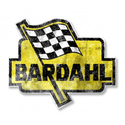 BARDHAL " trash "  laminated decal