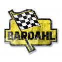 BARDHAL " trash "  laminated decal