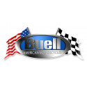 BUELL  flags left laminated decal