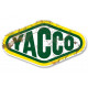 YACCO  " trash "  laminated decal