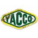 YACCO  " trash "  laminated decal