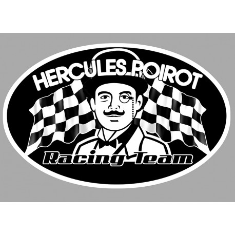 Hercules POIROT  Laminated decal