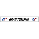 GRAN TOURISMO   Helmet Visor Sunstrip  laminated decal