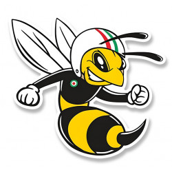 VESPA BEE right laminated decal