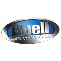 BUELL laminated decal