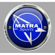 MATRA  Sticker Trompe l'oeil vinyle laminé