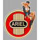 ARIEL Pin Up droite Sticker  vinyle laminé