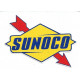 SUNOCO Sticker vinyle laminé