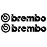BREMBO laminated decal