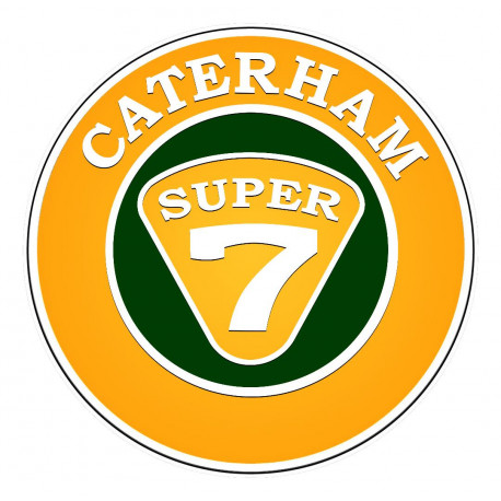 CATERHAM 7 laminated decal