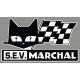S.E.V MARCHAL left laminated vinyl decal