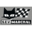 S.E.V MARCHAL left laminated vinyl decal