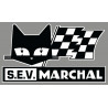 S.E.V MARCHAL left laminated vinyl decal