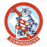 DIAMONDBACKS  Laminated decal