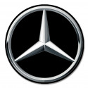 MERCEDES BENZblack logo Laminated decal