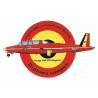 FOUGA Magister Patrouille acrobatique Belge Sticker vinyle laminé