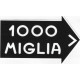 1000 MIGLIA droit sticker vinyle laminé