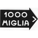 1000 MIGLIA droit sticker vinyle laminé