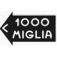 1000 MIGLIA gauche sticker vinyle laminé