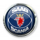 SAAB-SCANIA  laminated decal opticzl illusion