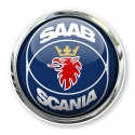 SAAB-SCANIA  laminated decal opticzl illusion