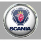 SCANIA  Sticker vinyle laminé trompe l'oeil