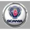 SCANIA  Sticker vinyle laminé trompe l'oeil