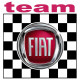 FIAT TEAM Laminated decal