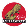PEUGEOT  Cycles sticker vinyle laminé