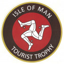 TT ISLE OF MAN  Sticker vinyle laminé