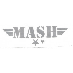 MASH GREY DECAL