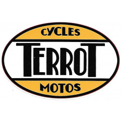 TERROT  " LOVE " Sticker UV 150mm x 110mm