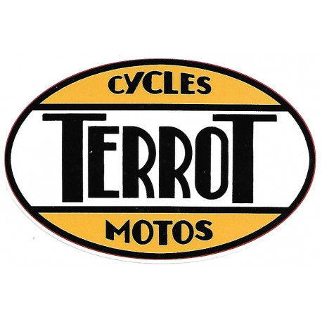 TERROT  " LOVE " Sticker UV 150mm x 110mm