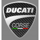 DUCATI  Corse  Sticker  vinyle laminé
