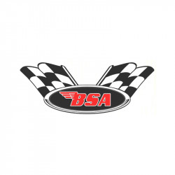 BSA Wings   laminated decal