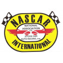 NASCAR  Chequered  Laminated vinyl decal
