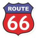 Route 66  Sticker vinyle laminé