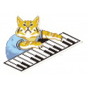 " MUZIK CAT " Sticker 