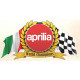 APRILIA  Flags laminated decal